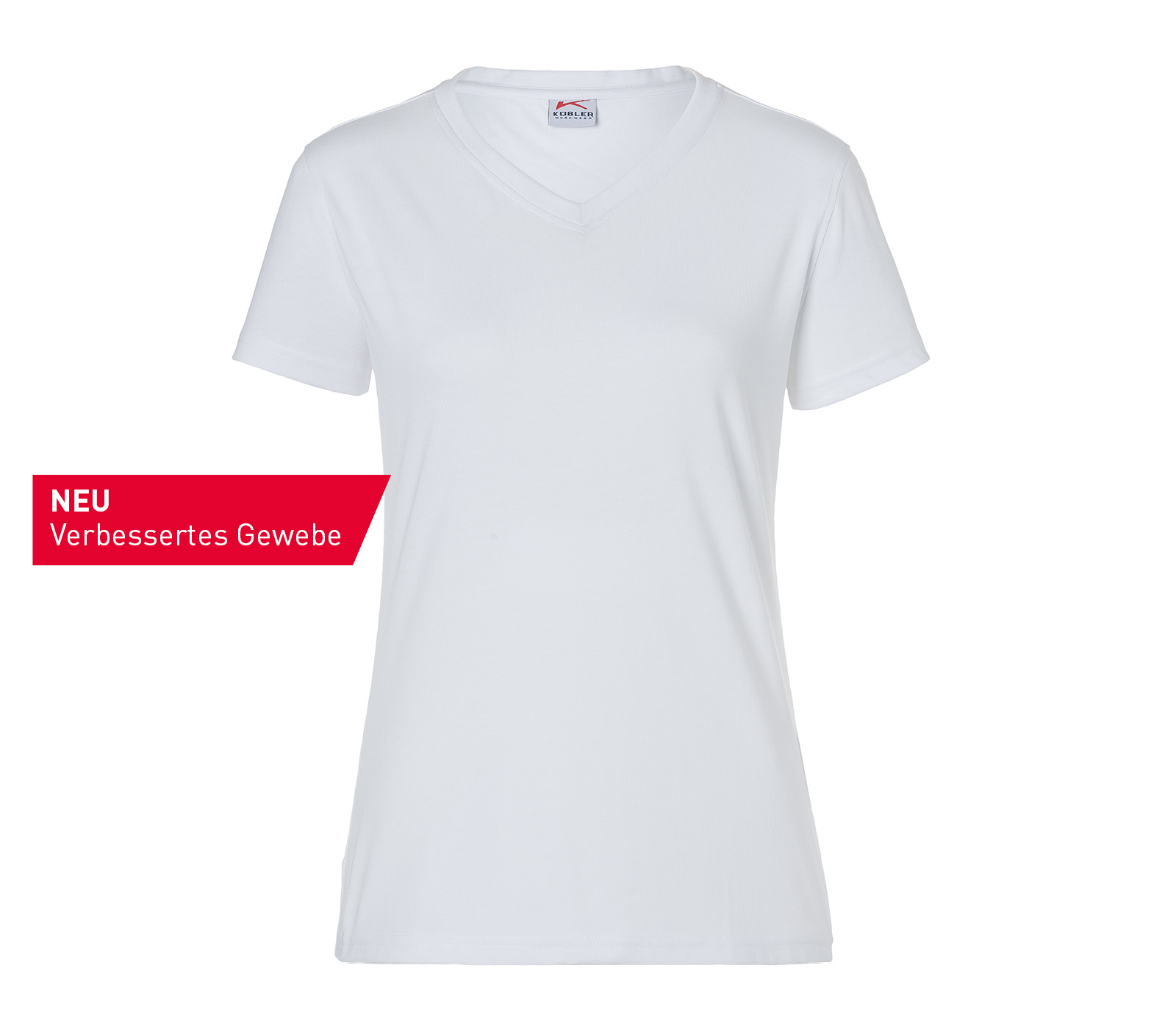 5024 | L | 6200-10-34-L weiß KÜBLER SHIRTS Damen | T-Shirt