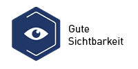 Gute Sichtbarkeit