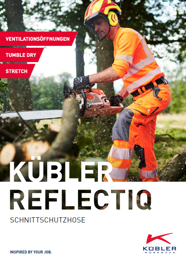 KÜBLER REFLECTIQ Schnittschutzhose